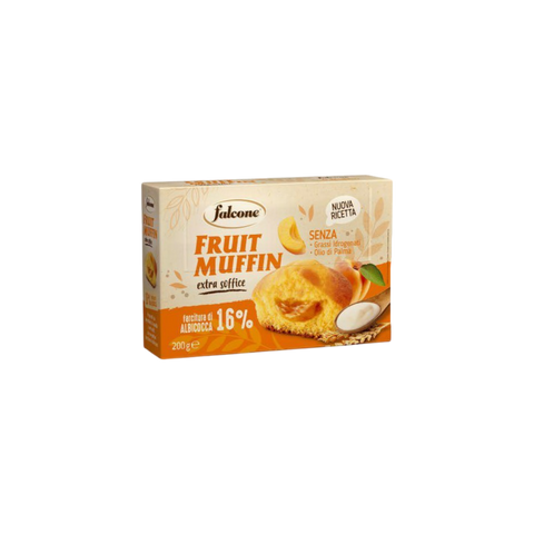Muffin Albicocca Falcone gr.50x4 pezzi