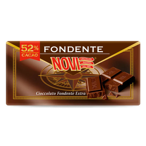 Tavoletta Fondente Extra 52% Cacao 100g Novi