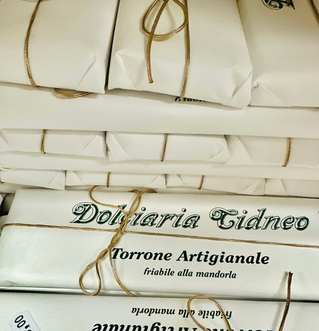 Torrone Friabile Mandorle Dolciaria Cidneo
