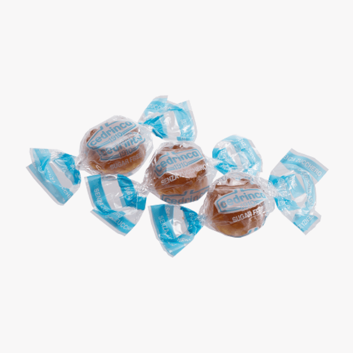Caramelle Zenzero e Lime senza zucchero Cedrinca