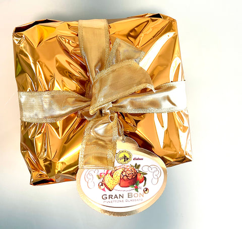 Panettone Dolciaria Cidneo Gran Bon 1kg - Tuttodolceshop